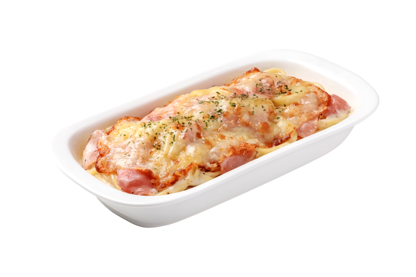 오븐치즈 베이컨크림 스파게티